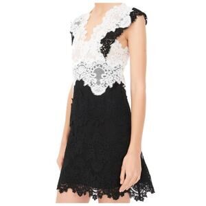 Few Moda Sandro Butterfly Lace Dress Fits Size S